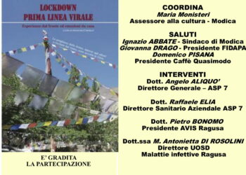 Modica. Libro sul coronavirus nel sabato letterario del Caffè Quasimodo