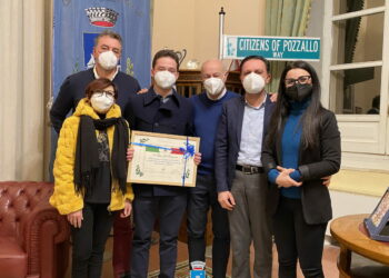 Pozzallo, Pietro Di Raimondo diplomato con 100/100 e lode ricevuto a palazzo di Città