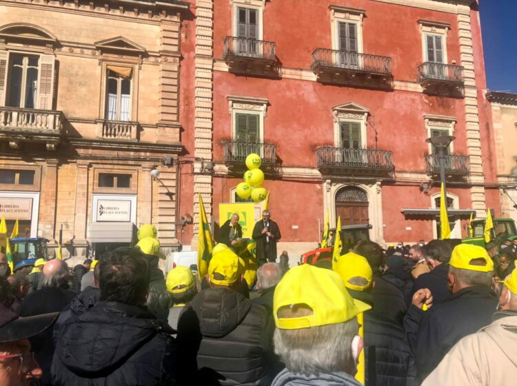 Ragusa protesta Coldiretti, dichiarazione Peppe Cassì