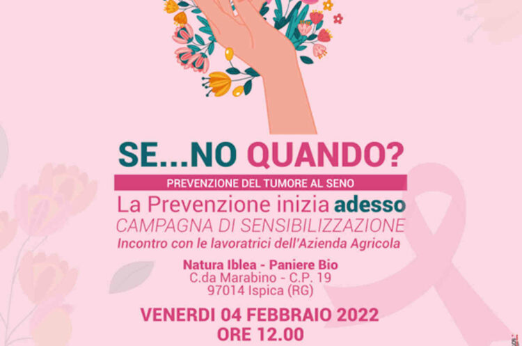 Breast cancer: prevention in Ispica with Confagricoltura Ragusa
