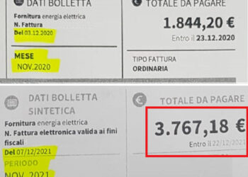 “Caro Bollette”: subito interventi strutturali