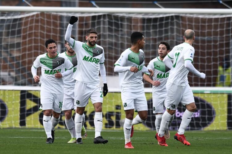 Sassuolo a Venezia con Berardi, Raspadori e Scamacca 4-1