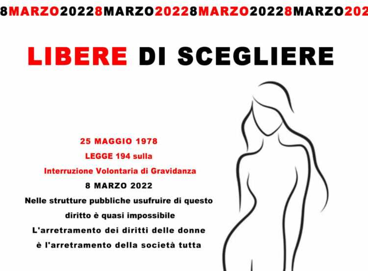 8 marzo Cgil Ragusa legge 194 tra difficoltà e pregiudizi