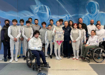 Atleta Ucraina alla Conad Scherma Modica