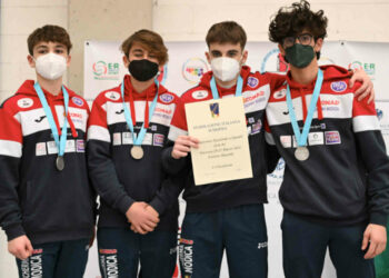 Conad Scherma Modica, medaglia d'argento per la squadra di fioretto maschile in Serie A2