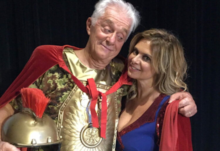 Debora Caprioglio e Franco Oppini a Modica