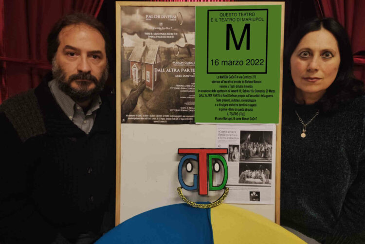 Ragusa la Maison Godot diventa il teatro di Mariupol