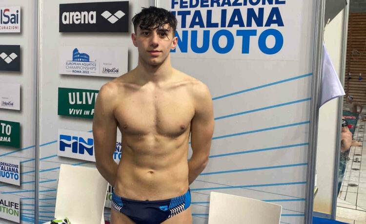 Il comisano Giuseppe Angilieri ai Campionati Assoluti di nuoto a Riccione