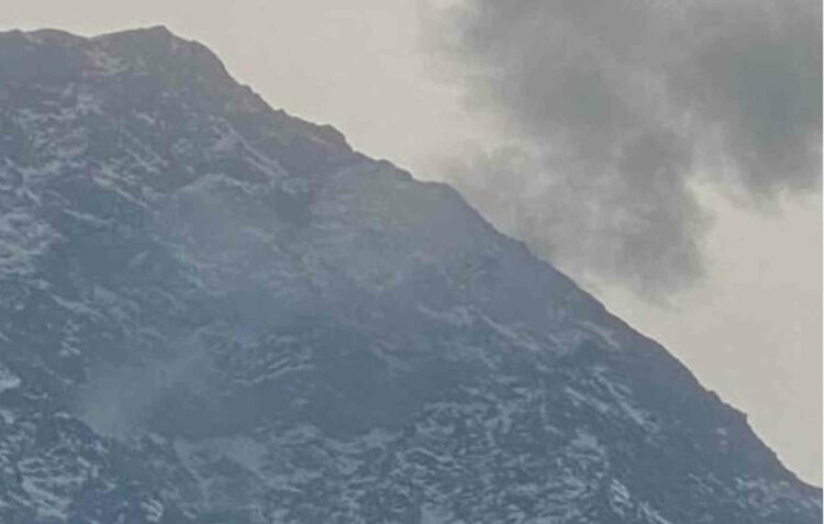 Jet militare M346 precipita sul monte Legnone a Lecco