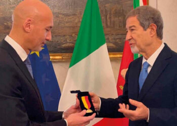 Medaglia d'oro al Valore Civile all'astronauta Parmitano