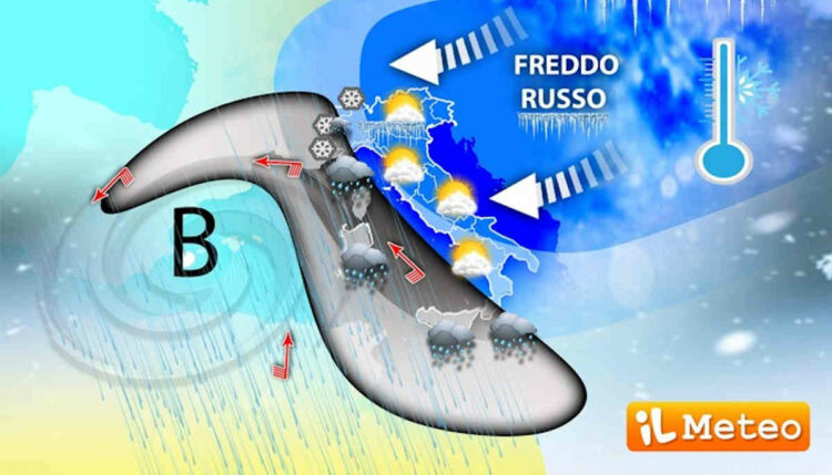 Meteo, weekend di pioggia e freddo in Sicilia