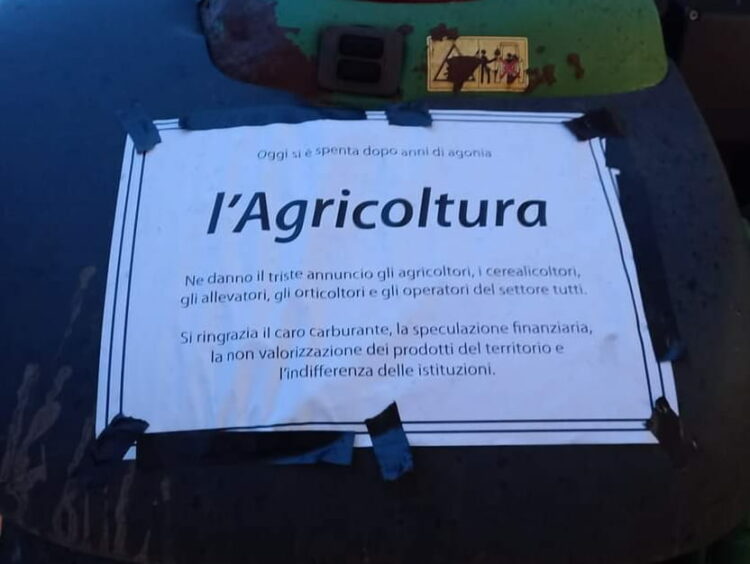 Modica, M5S su crisi agricoltura: rischio fallimento per migliaia di aziende