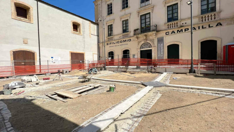 Modica, restyling del centro storico: proseguono i lavori