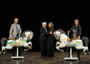 Paola Gassman e Ugo Pagliai a Modica con Rome e Giulietta