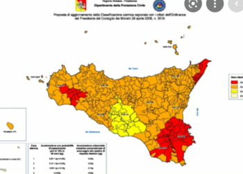Protezione Civile, Governo aggiorna classificazione sismica dei Comuni siciliani