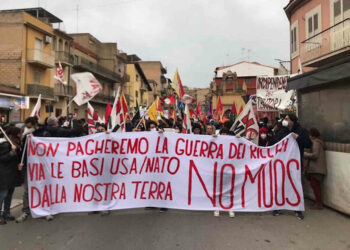 Ucraina, corte No Muos a Niscemi per dire no a guerra