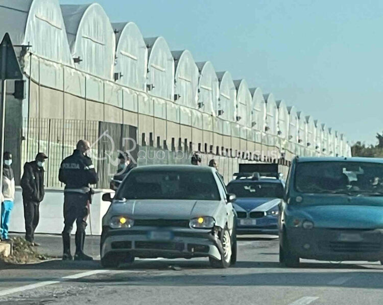 Incidente stradale a Comiso