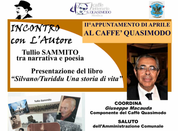 Al Caffè Quasimodo una “storia di vita” nel libro di Tullio Sammito