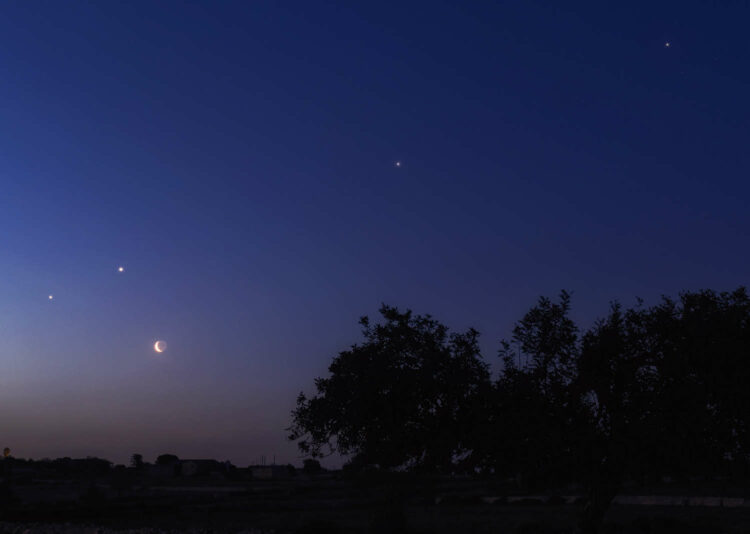 Allineamento Planetario nella campagna iblea