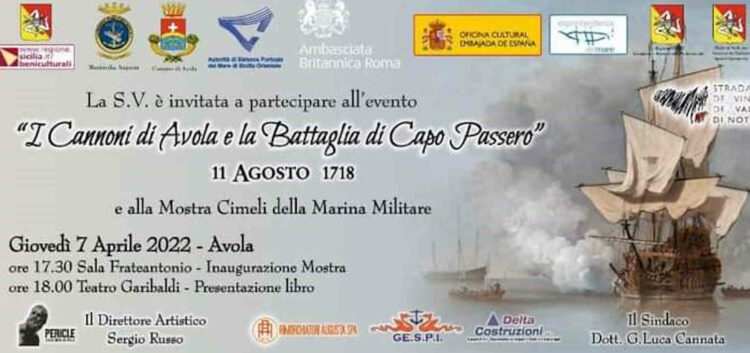 Cannoni di Avola e la battaglia di Capo passero 11 agosto 1718 ad Avola