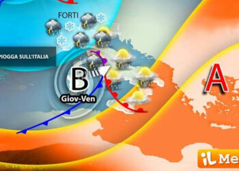 Meteo, cicloni, vento e piogge: 4 giorni di maltempo