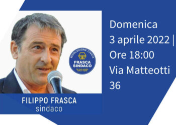 Santa Croce Camerina, il candidato sindaco Filippo Frasca inaugura comitato elettorale