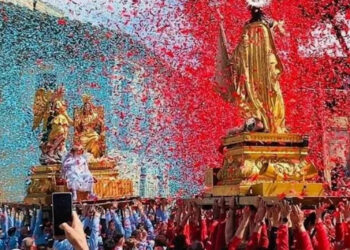 Insolita Pasqua a Comiso: ieri sera la processione