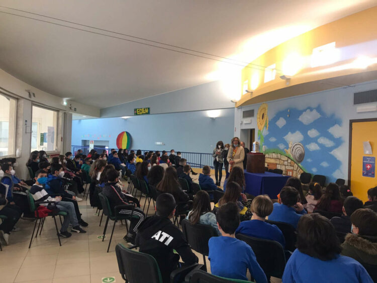 La reliquia del beato Livatino all'Istituto Palazzello di Ragusa