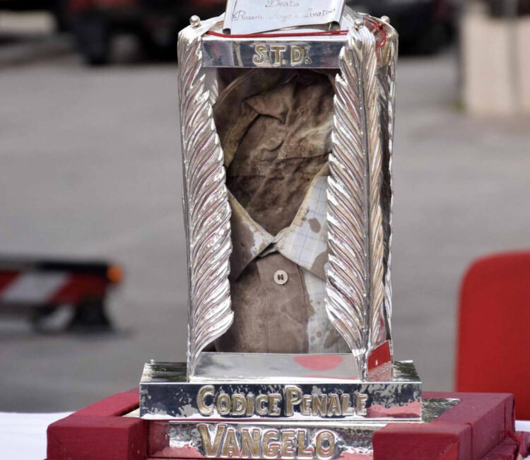 Reliquia Beato Rosario Livatino