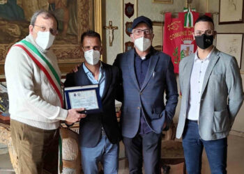 Lo sciclitano Tony Liuzzo Campione Europeo in Portogallo ricevuto dal sindaco di Scicli