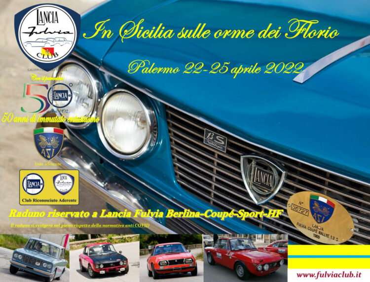Raduno riservato a Lancia Fulvia Coupè Sport HF