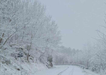 Maltempo e neve sulla costa nello Spezzino e alle Cinque Terre