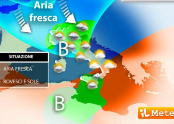 Le previsioni meteo per il 1 maggio