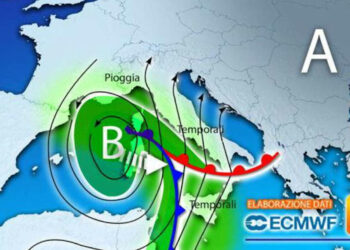 Meteo, settimana di maltempo: in arrivo temporali