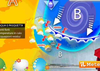Meteo weekend Pasqua e Pasquetta, pioggia e vento anche a Ragusa