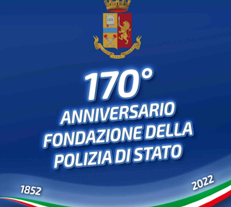 Ragusa: celebrazione del 170° Anniversario della Fondazione della Polizia di Stato