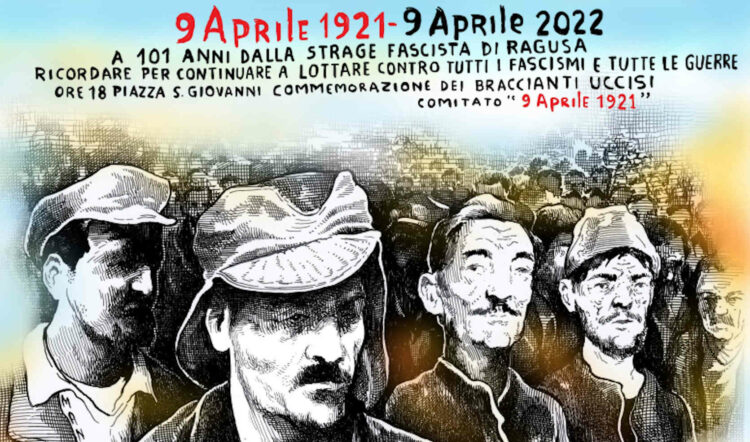 Ragusa si ricorda eccidio braccianti del 9 aprile 1921
