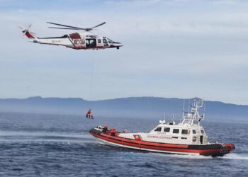 Tre turisti soccorsi da un elicottero a Vulcano