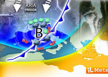 Meteo, arriva il ciclone polare: weekend con freddo, pioggia e neve