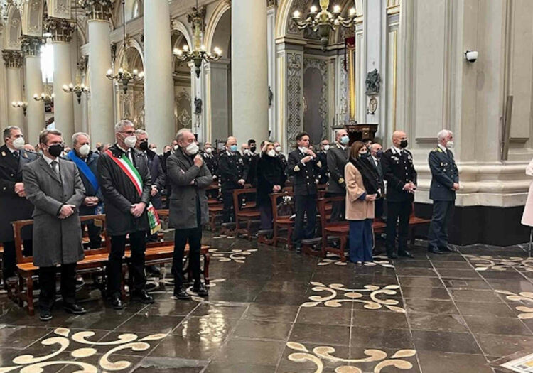 Ragusa, precetto pasquale interforze 2022