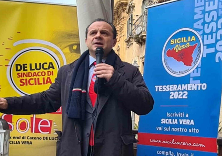 Sicilia Vera, Cateno De Luca venerdì a Palermo