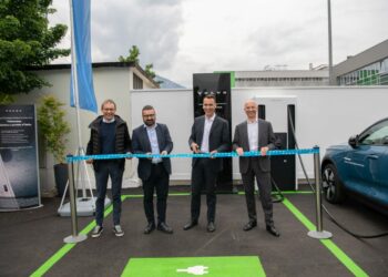 Volvo, inaugurata la prima stazione di ricarica veloce in Trentino