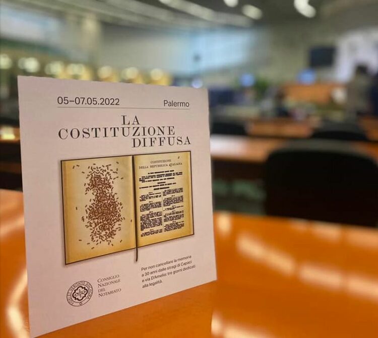 Notai contro criminalità e riciclaggio nel segno di Falcone e Borsellino. Nell’Aula Bunker del Carcere Ucciardone di Palermo
