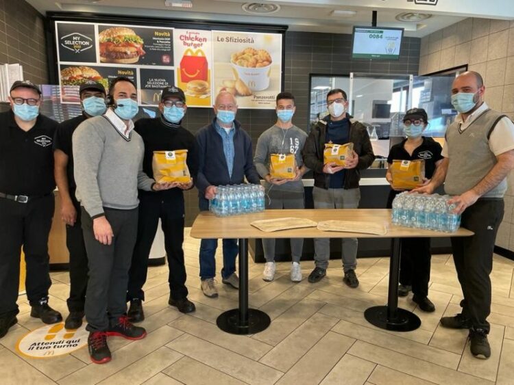 McDonald’s, con “Sempre aperti a donare” distribuiti oltre 170mila pasti
