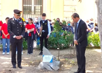 Un albero per ricordare il carabiniere Agosta di Pozzallo