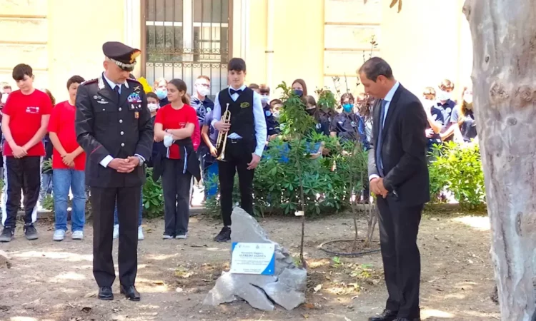 Un albero per ricordare il carabiniere Agosta di Pozzallo