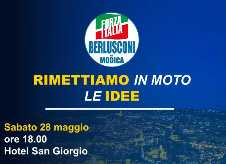 Forza Italia Modica: rimettiamo in moto le idee