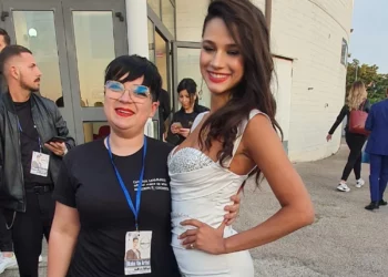 Make up artist di Vittoria a Miss Europa Continental