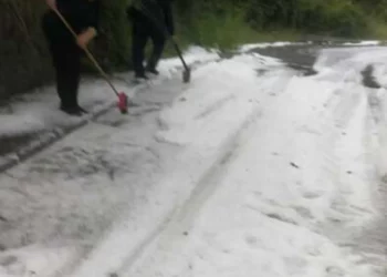 Maltempo, eccezionale grandinata nel sud della Sardegna