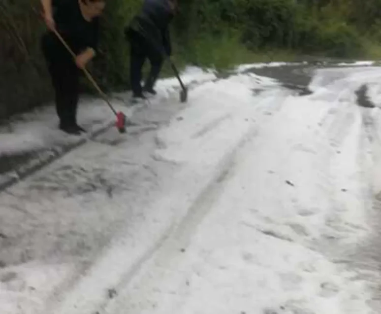 Maltempo, eccezionale grandinata nel sud della Sardegna